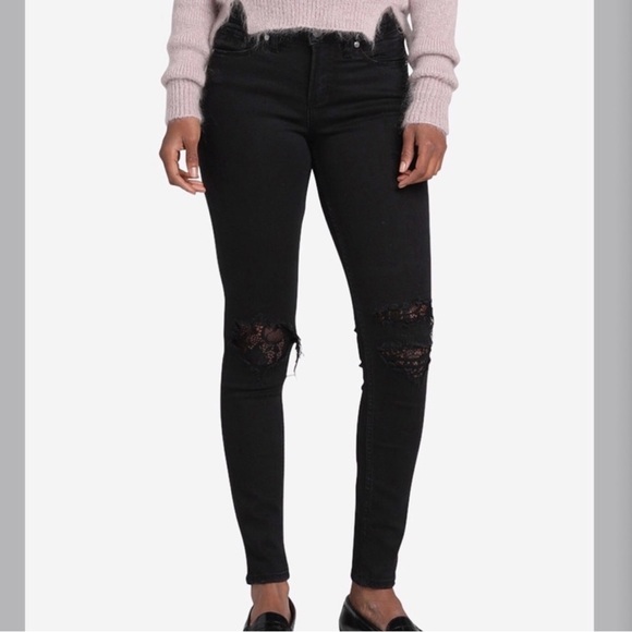 NWT Silver Jeans | Sz. 32 Women's Mid-Rise Black Skinny Jeans - Picture 2 of 12